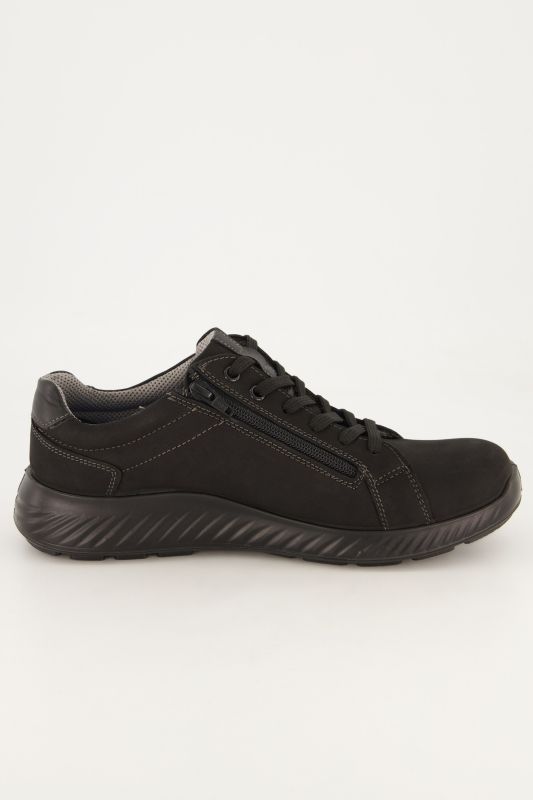 Chaussures basses extra-larges Jomos, fermeture zippée, cuir véritable - jusqu'à la pointure 50