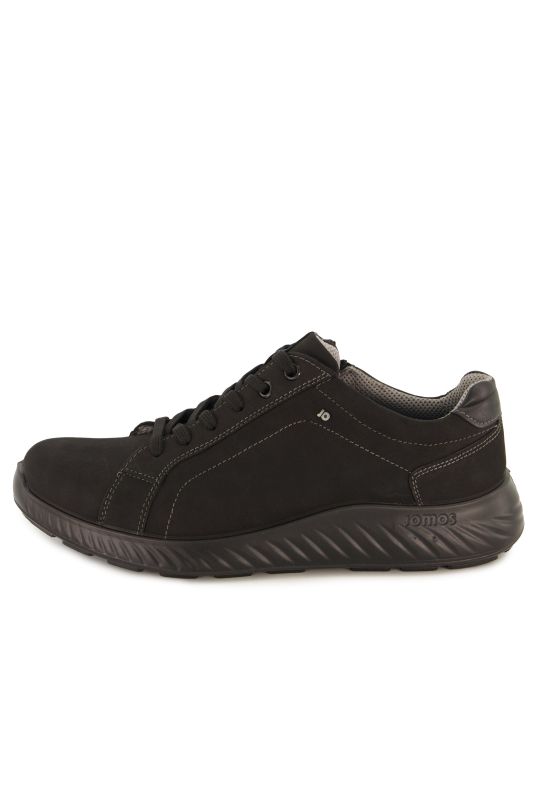 Chaussures basses extra-larges Jomos, fermeture zippée, cuir véritable - jusqu'à la pointure 50