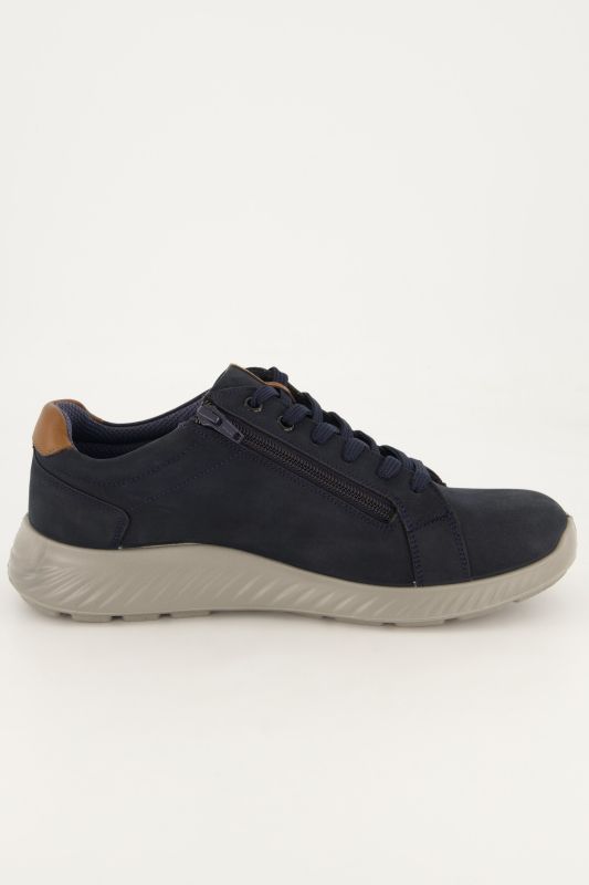 Chaussures basses extra-larges Jomos, fermeture zippée, cuir véritable - jusqu'à la pointure 50