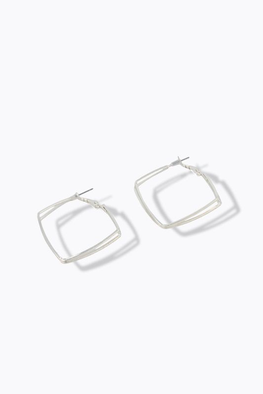 Boucles d'oreille géométriques, pour oreilles percées
