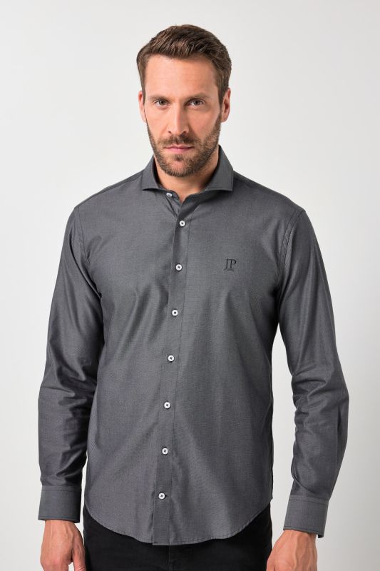 Chemise JP 1880 coupe Modern Fit, manches longues et col requin, collection Business - jusqu'au 8 XL