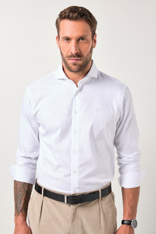Chemise JP 1880 coupe Modern Fit, manches longues et col requin, collection Business - jusqu'au 8 XL