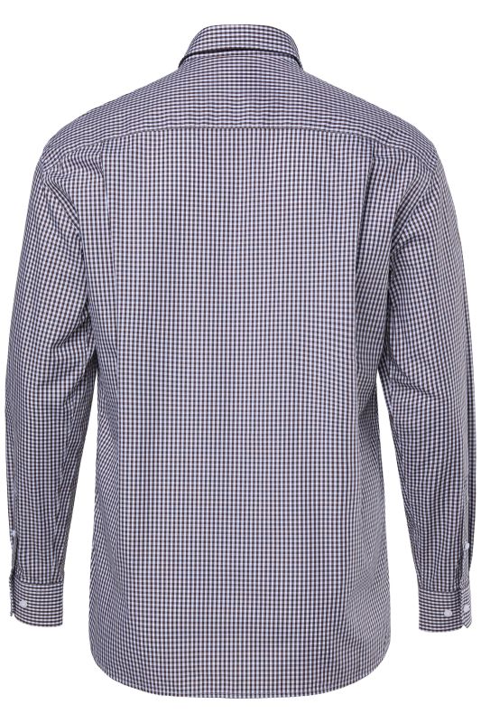 Chemise formelle à carreaux Vichy et coupe Comfort Fit - jusqu'au 8 XL