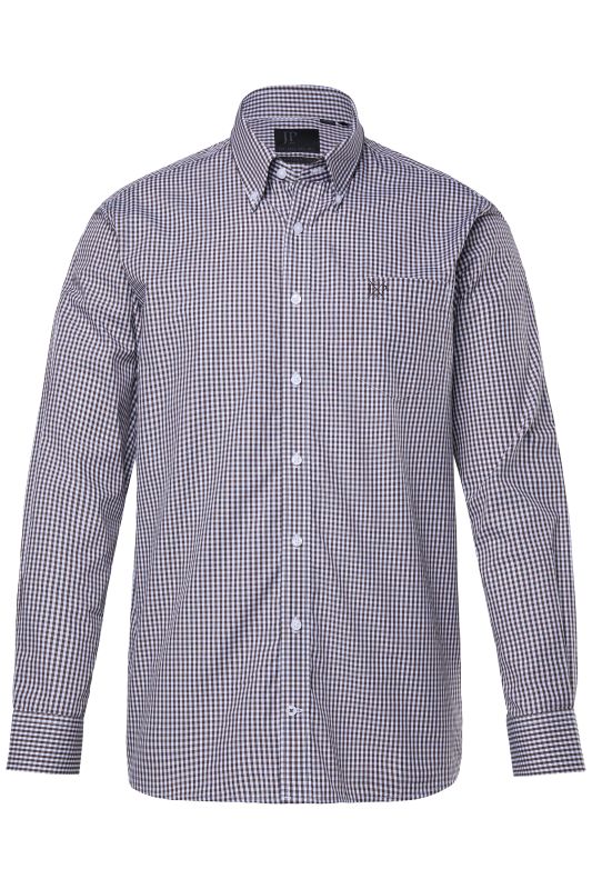 Chemise formelle à carreaux Vichy et coupe Comfort Fit - jusqu'au 8 XL