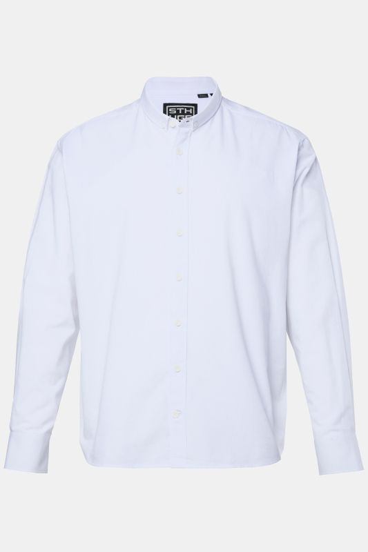 Chemise STHUGE à manches longues, coupe Boxy Fit oversize - jusqu'au 8 XL