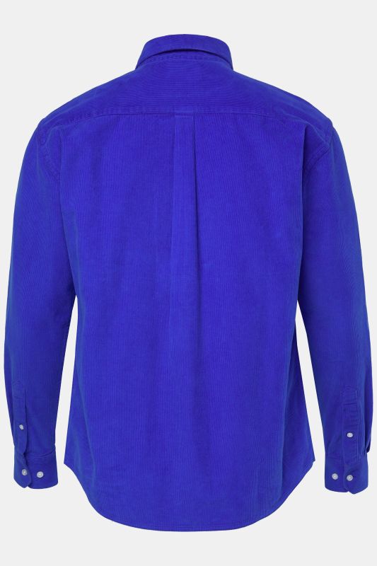 Chemise en velours côtelé JP 1880, manches longues et col à pointes boutonnées, coupe Modern Fit - jusqu'au 8&nbsp