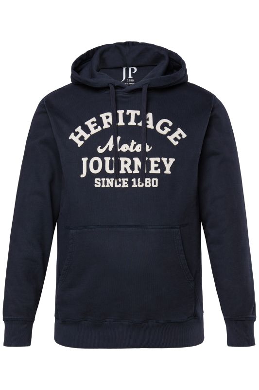 Sweat-shirt à capuche JP 1880, style vintage – jusqu'au 8 XL