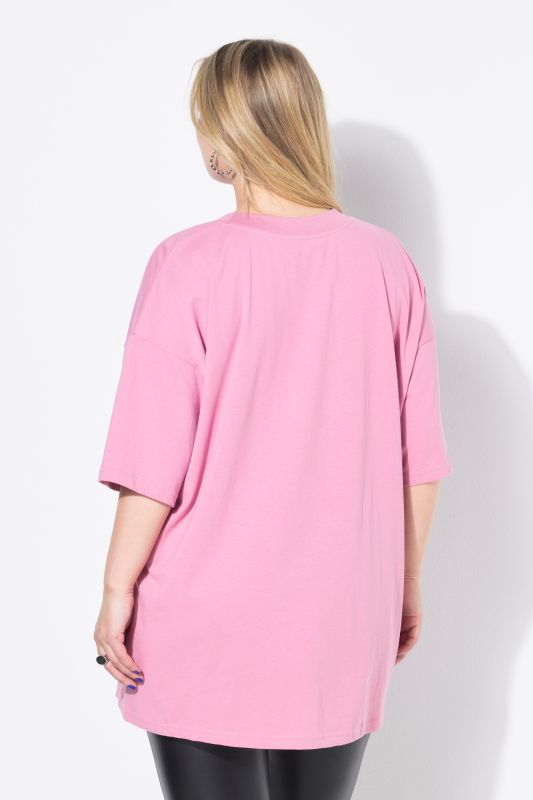 T-shirt oversize à imprimé nœud