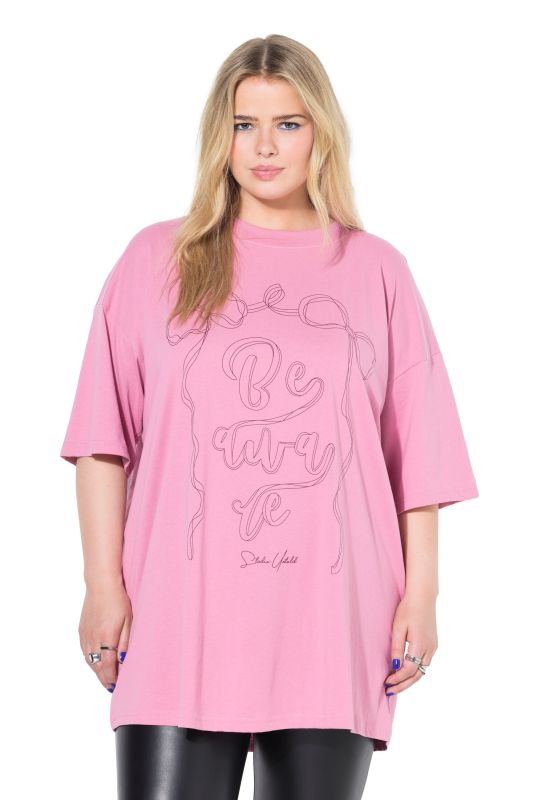 T-shirt oversize à imprimé nœud