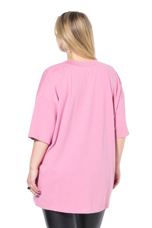 T-shirt oversize à imprimé nœud