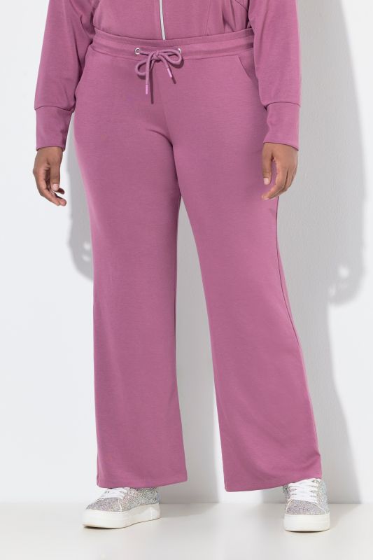 Pantalon de jogging avec poches, jambe droite et taille élastique