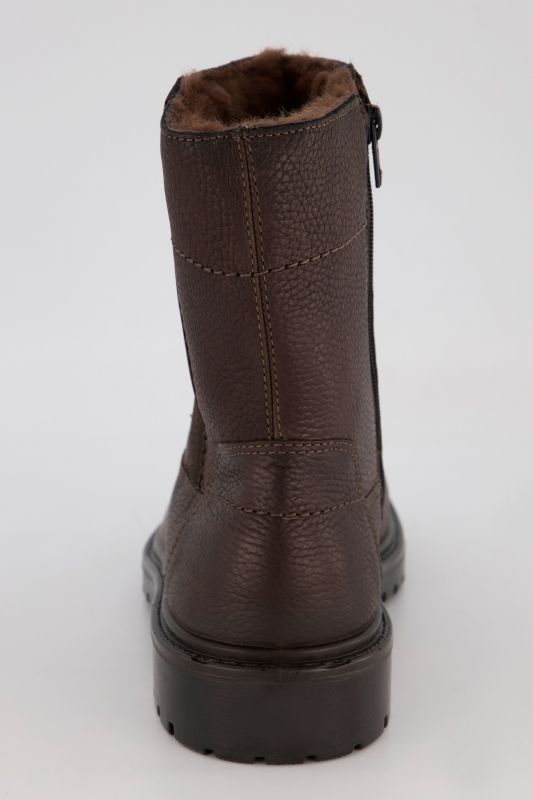 Bottes  pour homme Jomos en peau d'agneau. Doublure chaude, jusqu'à la pointure 50
