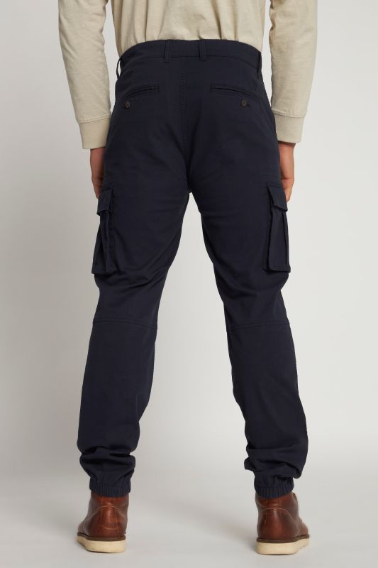 Pantalon cargo spécial ventre fort, coupe Straight, jusqu'à la taille 72