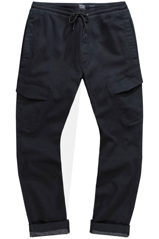 Pantalon cargo STHUGE. Technologie FLEXLASTIC® et taille élastique. Jusqu'au 8 XL