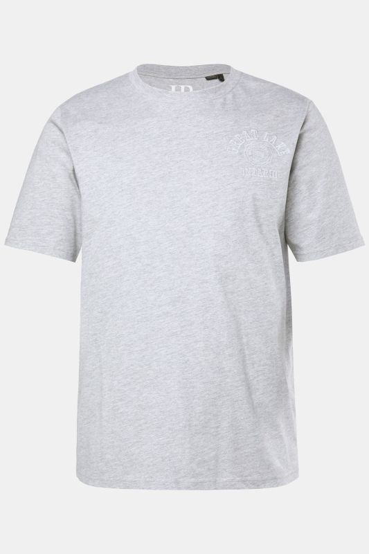 T-shirt JP 1880 à manches courtes, motif brodé sur la poitrine - jusqu'au 8 XL