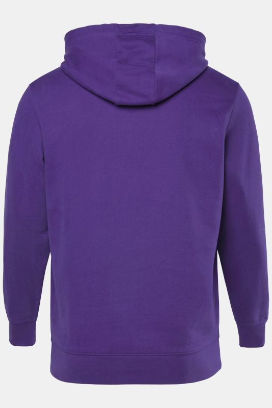 Sweat-shirt à capuche JP 1880, poche kangourou et imprimé poitrine - jusqu'au 8 XL
