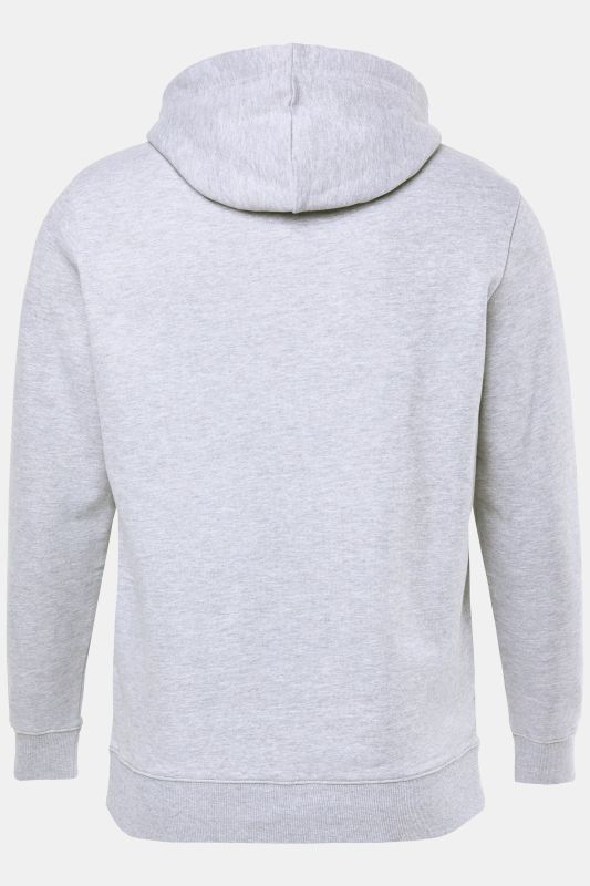 Sweat-shirt à capuche JP 1880, molleton, poche kangourou et flocages bouclés - jusqu'au 8 XL