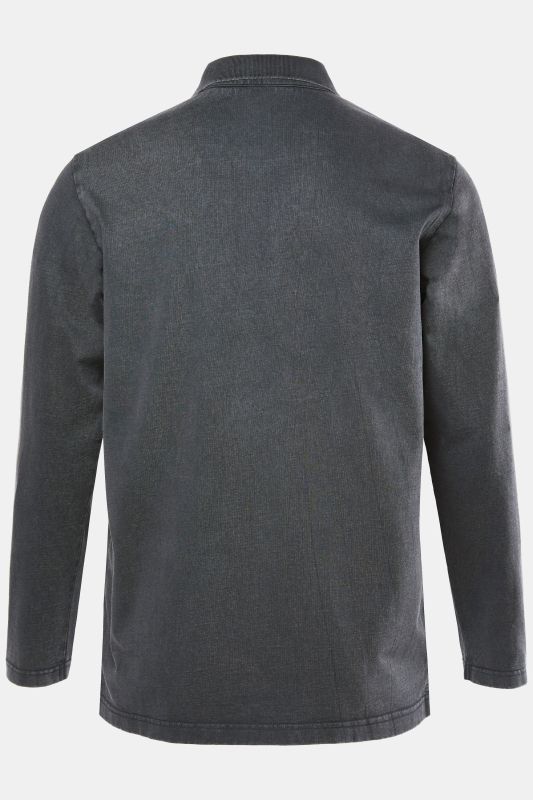 Polo JP 1880 esprit vintage, manches longues - jusqu'au 8 XL