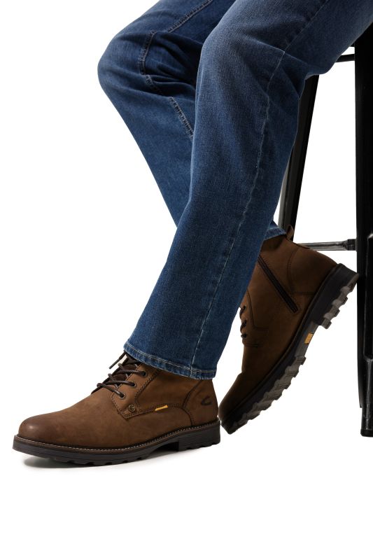 Bottes en cuir fourrées Camel Active