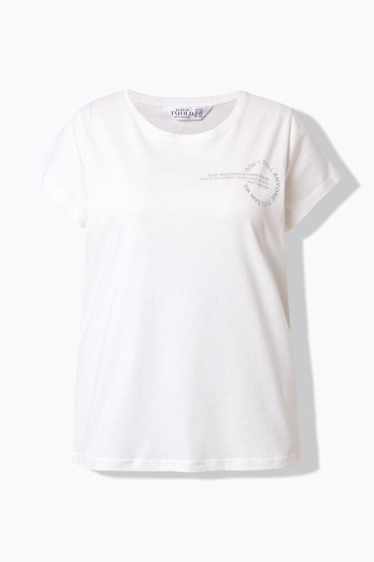 T-shirt coupe Slim Shape, imprimé cercle argenté