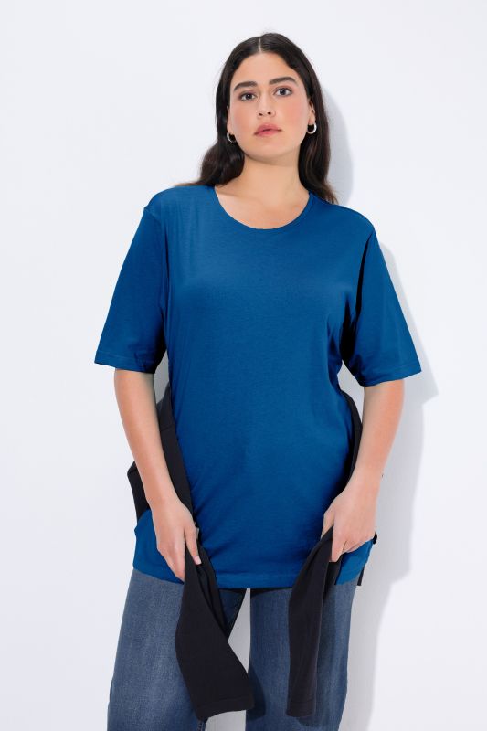 T-shirt coupe Relaxed Fit, décolleté rond et manches courtes