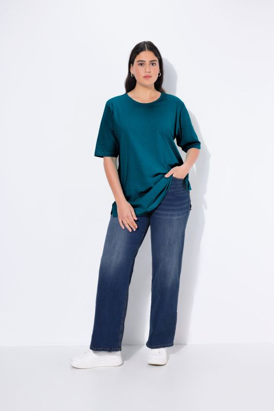 T-shirt coupe Relaxed Fit, décolleté rond et manches courtes