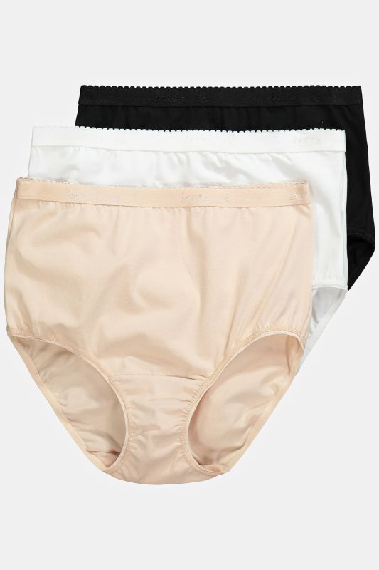 Culottes maxi en lot de 3, taille haute