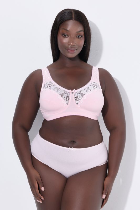 Soutien-gorge de maintien Kelly. Modèle sans armatures, dentelle - bonnets C-E