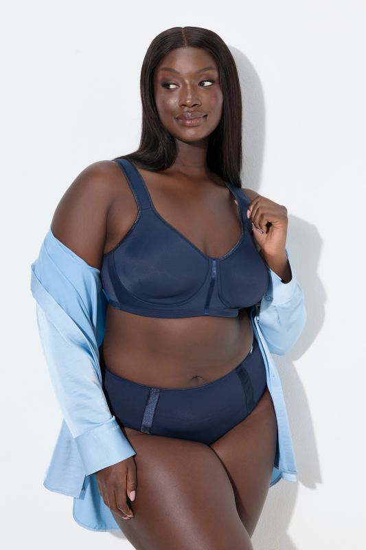 Soutien-gorge confort en microfibre, sans armatures - bonnet C-E