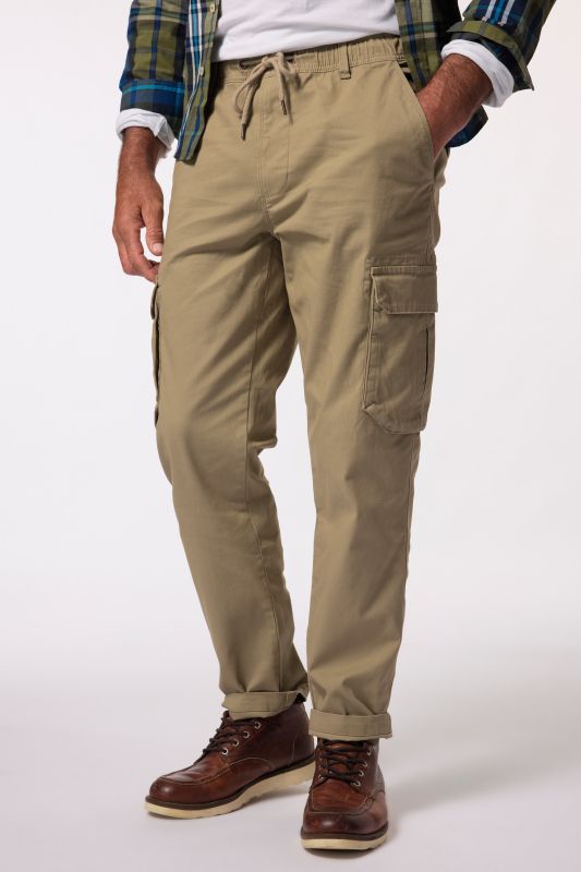 Pantalon cargo JP 1880 FLEXNAMIC®, nombreuses poches, coupe Straight Fit, jusqu'au 8 XL