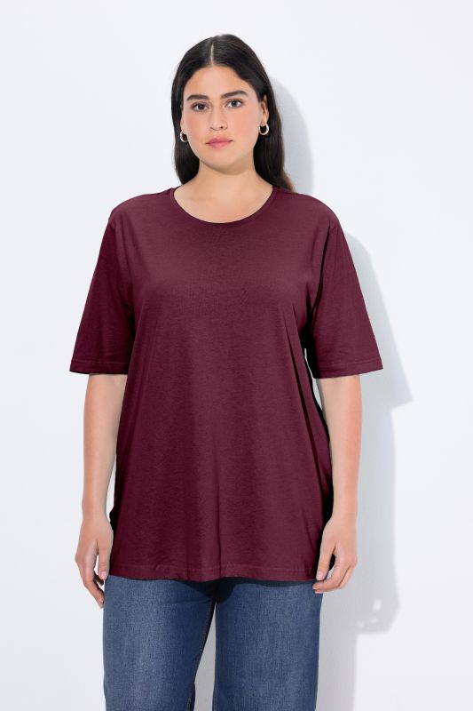 T-shirt coupe Relaxed Fit, décolleté rond et manches courtes