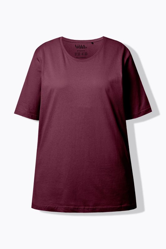 T-shirt coupe Relaxed Fit, décolleté rond et manches courtes