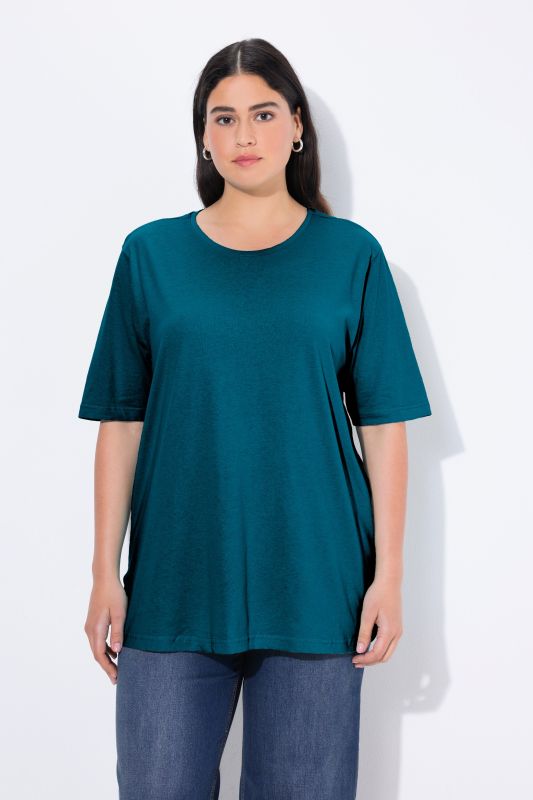 T-shirt coupe Relaxed Fit, décolleté rond et manches courtes