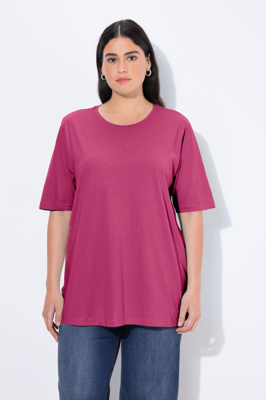 T-shirt coupe Relaxed Fit, décolleté rond et manches courtes