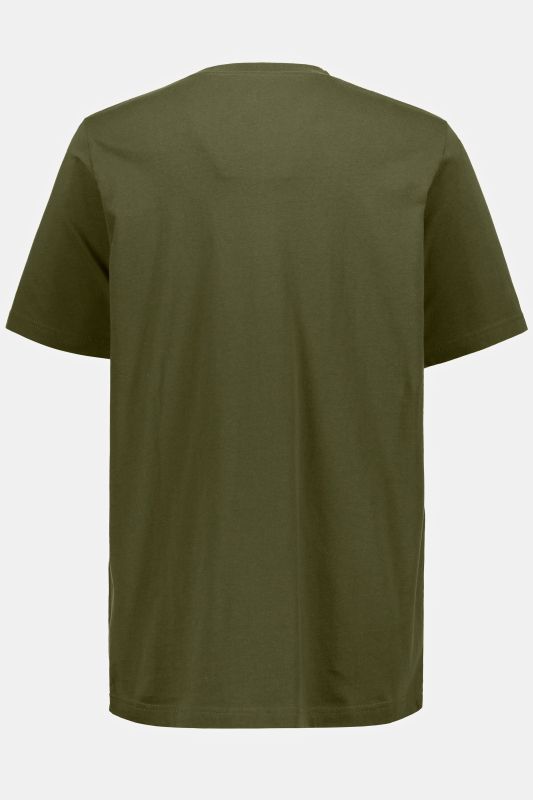 T-shirt JP 1880 Basic, col en V - jusqu'au 8 XL
