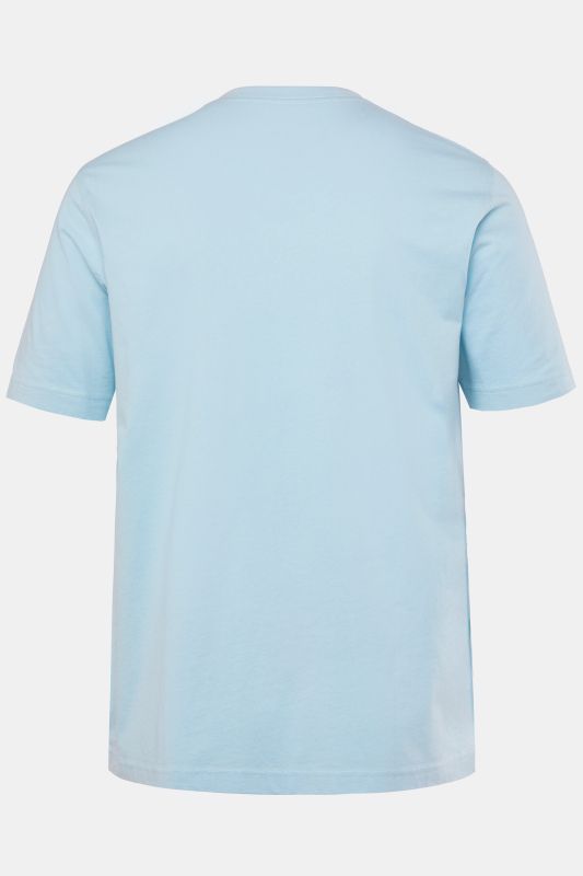 T-shirt Basic en coton peigné, col rond - jusqu'au 8 XL