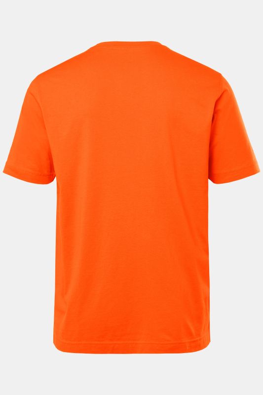 T-shirt Basic en coton peigné, col rond - jusqu'au 8 XL