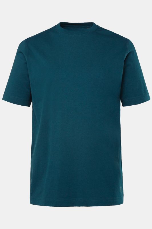 T-shirt Basic en coton peigné, col rond - jusqu'au 8 XL