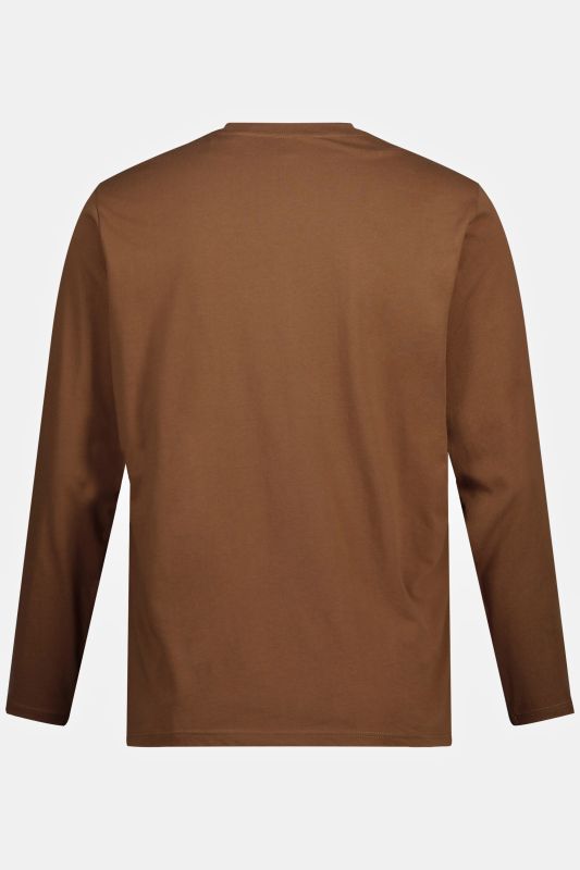 T-shirt JP 1880 à manches longues, collection Basic, label OEKO-TEX - jusqu'au 8 XL