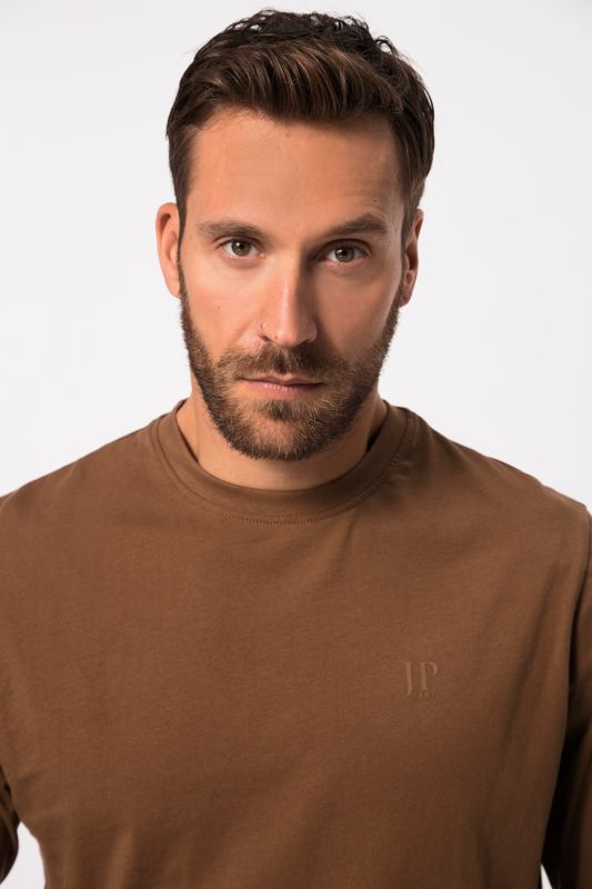 T-shirt JP 1880 à manches longues, collection Basic, label OEKO-TEX - jusqu'au 8 XL