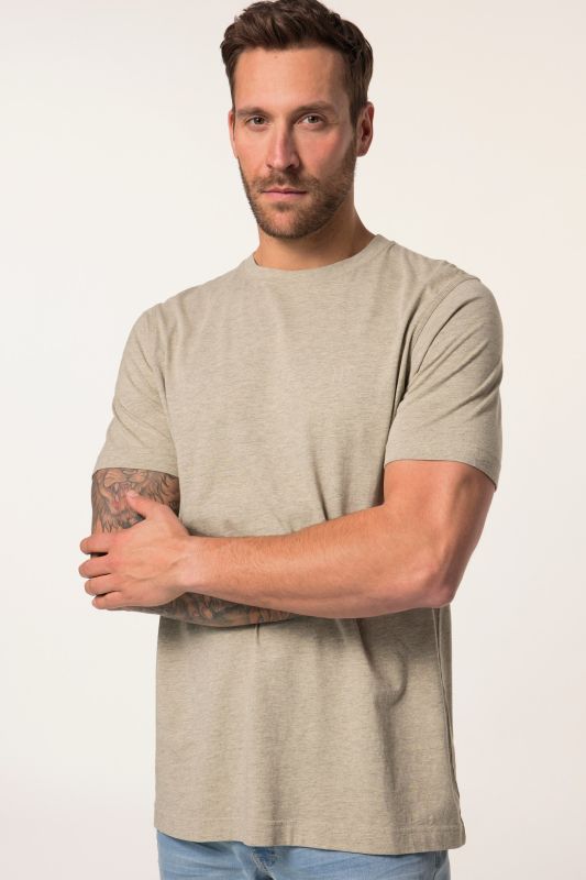 Lot de 2 T-shirts JP 1880, col rond, collection Basic - jusqu'au 8 XL