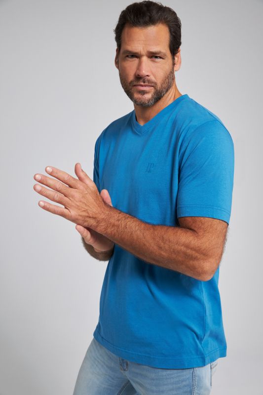T-shirts, collection Basic, lot de 2. Col en V et manches courtes - jusqu'au 8XL