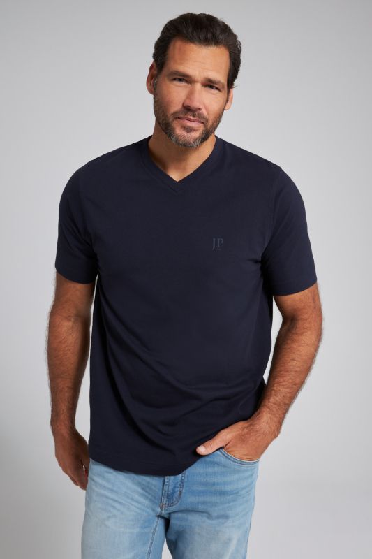 T-shirts, collection Basic, lot de 2. Col en V et manches courtes - jusqu'au 8XL