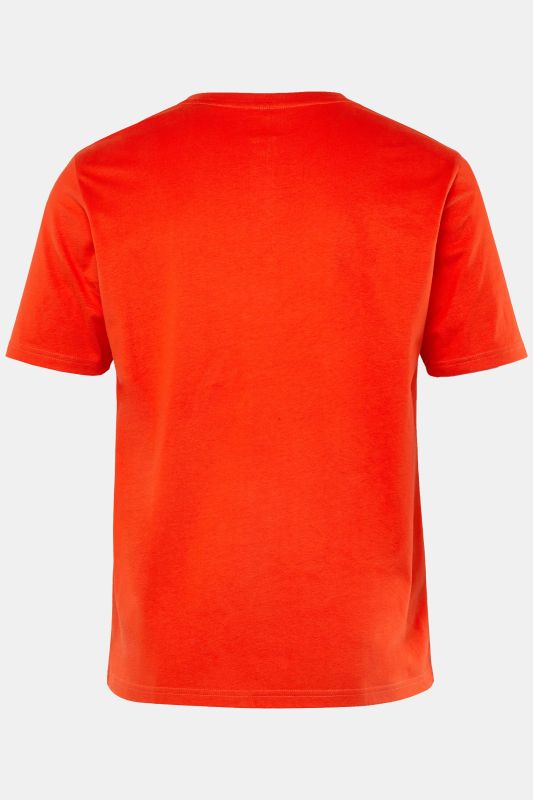 T-shirt Henley, collection Basic. Manches courtes et patte de boutonnage
