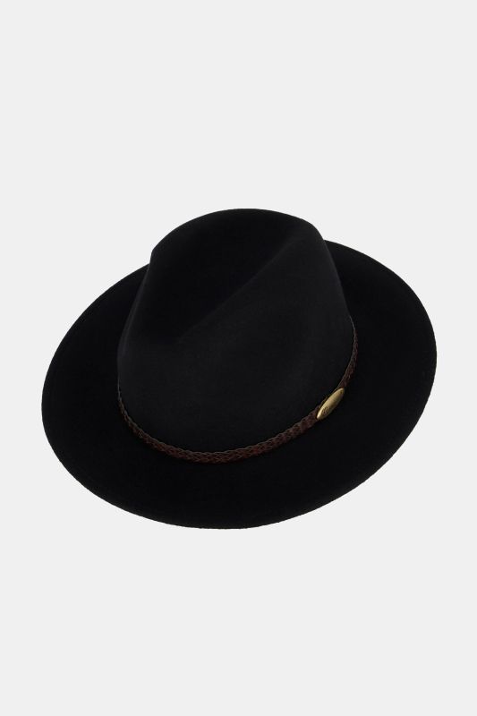 Chapeau en laine, enroulable et imperméabilisé