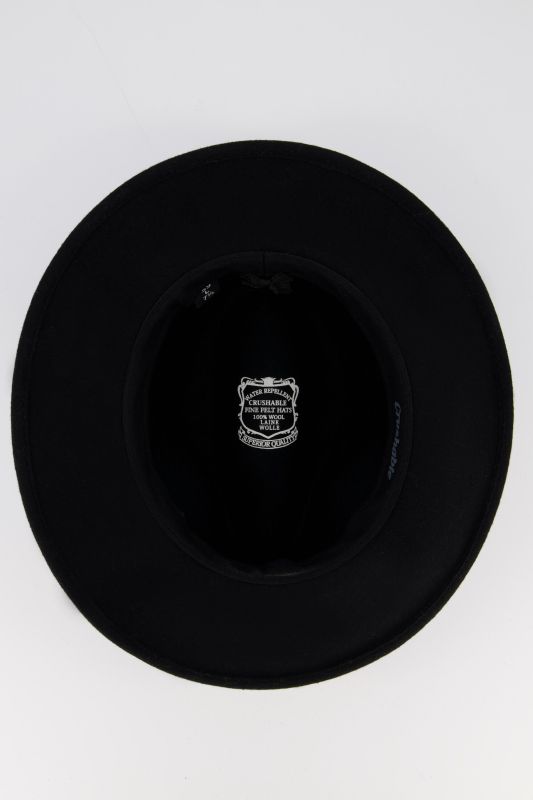 Chapeau en laine, enroulable et imperméabilisé