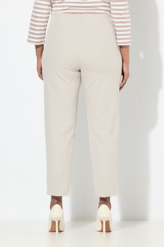Pantalon 7/8 jambe étroite, taille élastique