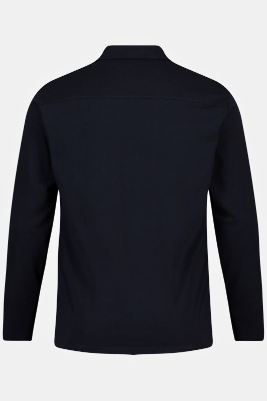 Pyjama deux pièces Homewear, T-shirt à manches longues, qualité OEKO-TEX, revers