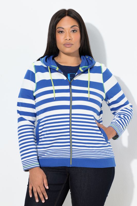 Veste à capuche, imprimé LOVE, coutures fantaisie