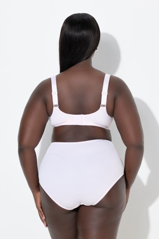 Soutien-gorge sans armatures, dentelle et mesh - bonnets C-D